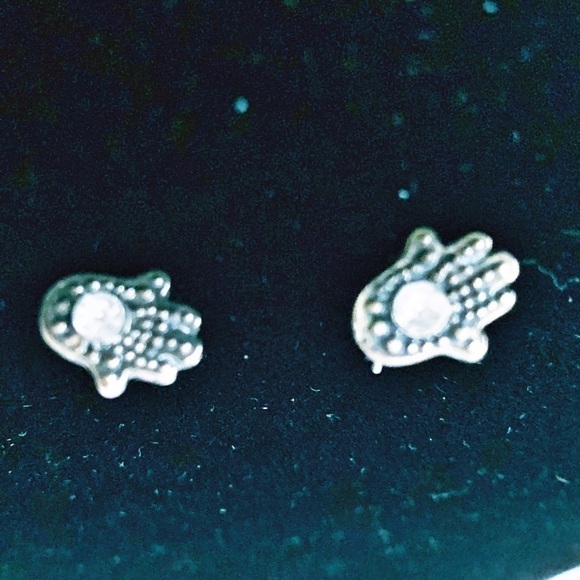 HAMSA Earrings - Picture 2 of 4